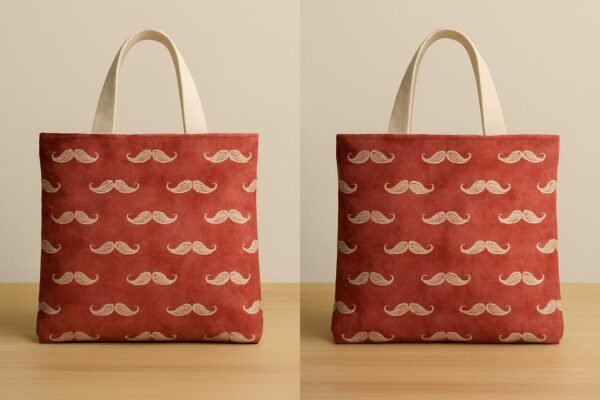 Tote Bag Mustache